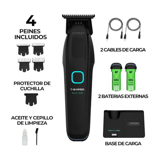 Supreme Trimmer Recharge Black