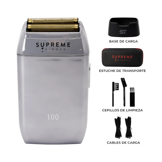 Shaver Supreme Trimmer Crunch Silver